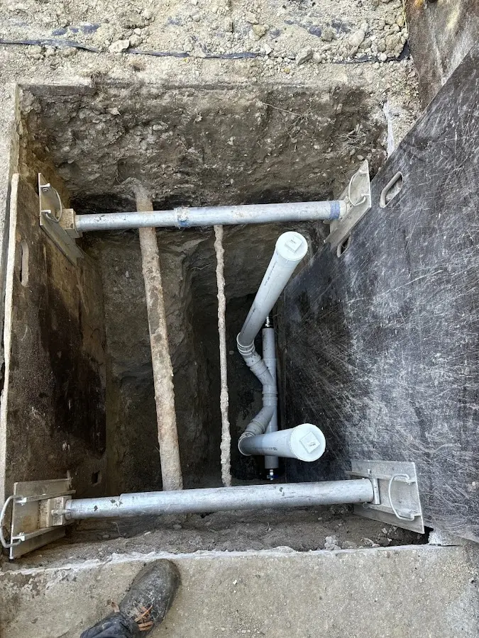 Experienced plumber completing Gas Line Repair work in Southaven
